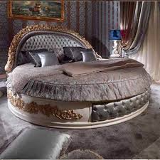 Greatime b1159 round bed is made with high quality smooth vinyl and underlying foam padding. Luxury Bedroom Round Bed 0075 Oe Fashion