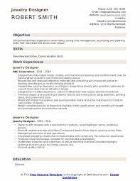 The cover letter designer tips and sample here will help you put your best leg forward. Jewelry Designer Resume Samples Qwikresume