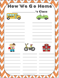 Dismissal Chart Freebie From The Teaching Zoo Kindergarten First Day Beginning Of School Preschool Classroom
