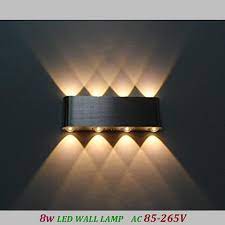 Up down light wall sconce are most likely the best lighting installations you can put in your washroom and vanity zones. Led Wall Lamp Aluminum Indoor Lighting 8w Up Down Wall Light For Home Stair Bedroom Bedside Bathroom Corridor Wall Sconce Light Bulbs Natural Light Light Pistollight Make Up Mirror Aliexpress