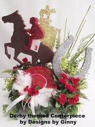 Enjoy free shipping & browse our great selection of tableware, kitchen & dining chair slipcovers, cruets and more! Kentucky Derby Themed Centerpiece By Designs By Ginny Kentucky Derby Party Decorations Derby Party Decorations Kentucky Derby Party
