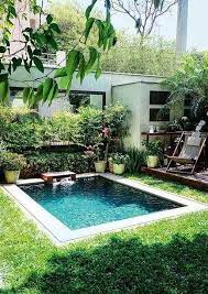 Small space pool and spa design with turf landscape. 20 Best Mini Pool Design Ideas For Small Backyard 87homedesign Small Pool Design Swimming Pools Backyard Small Inground Pool