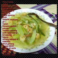 Timun Tumis Udang Recipes Food Vegetables