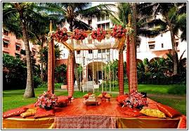 Indian Wedding Venue Open Air Decoration Google Search Indian Wedding Decorations Outdoor Indian Wedding Indian Wedding Theme