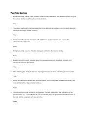 In the process of evaluating the final results, certain inconsistencies can be identified. Quiz 2 Pdf True False Questions 1 Entrepreneurship Results In The Creation Enhancement Realization And Renewal Of Value Not Just For Owners But For Course Hero