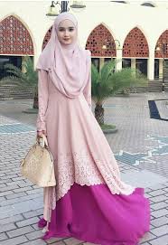 Trend fashion baju muslim remaja masa kini. 30 Inspirasi Dress Muslim Kondangan Kekinian Modern 2021