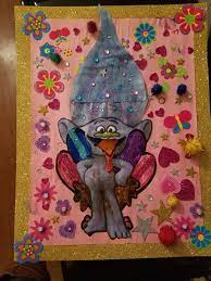 Set up a carving station. Turkey Disguise Project Using Trolls Activity Book Poster Glitter Poster Board Const Turkey Disguise Project Turkey Art Projects Thanksgiving Art Projects