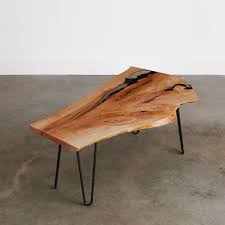 Allow the wood filler to dry then sand off the extra wood filler until the coffee. Live Edge Coffee Table Maple Coffee Table No 198 Elko Hardwoods