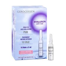 Tratament lifting cu acid hialuronic 3 fiole dermasel sysmedtratament lifting. Fiole Hyaluron Cu Acid Hialuronic Pur 12 Fiole X 2 Ml Ger Farmacia Tei