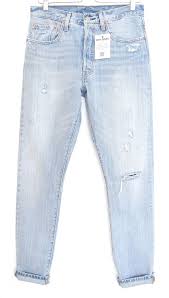 Ladies Levis 501 Skinny Light Blue Stonewash Ripped High Rise Jeans 12 W30 L28 Fashion Clothing Shoes Accessories Womensclot High Rise Jeans Jeans Clothes