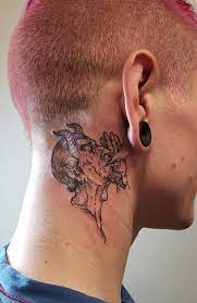 The most common neck tattoo material is metal. 30 Coolest Neck Tattoos For Men In 2021 The Trend Spotter