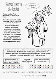 Historieta Biografia De San Francisco De Asis Para Niños De Primaria Pasatiempos Y Crucigramas Pasatiempos De Santa Teresa De Avila Santa Teresa De Jesus Ejercicios De Calculo Catequesis