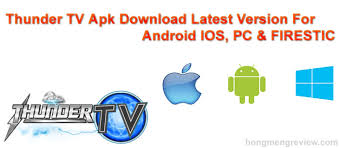Download usa tv & radio: Thunder Tv Apk Latest Version For Android Ios Pc Firestick