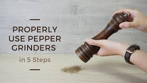 How to open pepper grinder ( reuse and refill ) step by step trick.can you open your pepper grinder? How To Properly Use Pepper Grinders In 5 Steps Holar Taiwan Kitchenware Houseware Expert Supplier