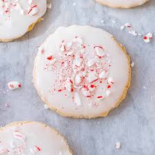 Transfer cookies to a wire rack; Peppermint Christmas Shortbread Cookies Recipe Christmas Cookies Recipe Eatwell101