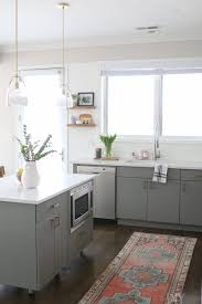 Over 500 colors & 5,000 stone slabs. White Gray Kitchen With Brass Hardware The Diy Playbook