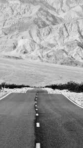 Black And White Road Black And White Landscape Road The Iphone Wallpapers Black And White Landscape Landscape Android Wallpaper