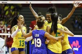 Benite foi o nome do jogo, com 22 pontos e cinco bolas de três em sete. Brasil Estreia Contra Camaroes No Pre Olimpico De Volei Feminino