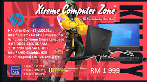 Browse online or head in store to see the pc range in person. Xtreme Computer Zone Hp All In One 22 Dd0101d Powerful All In One Pc Free Mouse Keyboard Simple Slick Design Hp Malaysia Futurist Design Compact Pc Space Saver Pc Best For Small Office And Minimalist