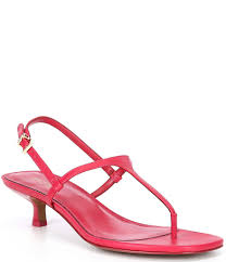 Vind fantastische aanbiedingen voor michael kors booties. Michael Michael Kors Tasha T Strap Leather Dress Sandals Dillard S