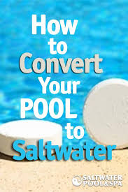 Convert Your Pool To Salt Water With Our Step By Step
