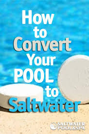 convert your pool to salt water with our step by step