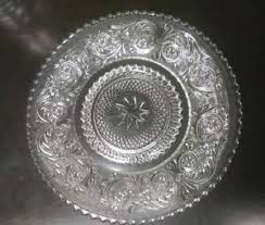 Depression glass was manufactured in various colors. Duncan And Miller Depression Glass Sandwich Pattern Salad Plate Clear 7 Inch Ebay