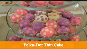 Cara buat apam nasi ini sangatlah mudah. Polka Dot Thin Cake Polkadot Apam Steamed Cupcake Try Cook Icookasia Youtube