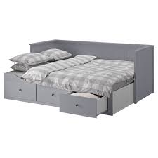 Ikea hemmes sofa tagesbett ausziehbar mit 2 mattarazen wie neu. Hemnes Tagesbettgestell 3 Schubladen Grau 80x200 Cm Ikea Deutschland