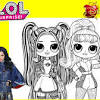 Lol surprise dolls coloring pages book videos printable ! 1