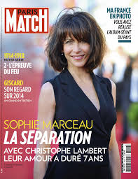 Cette Semaine Dans Paris Match Sophie Marceau Un Nouveau Depart Depuis Sept Ans Elle Vivait Avec Christophe Lambert Ensemble Sophie Marceau Sophie People