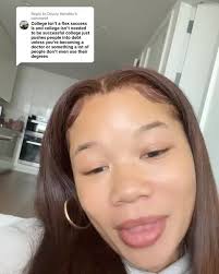 Downplaying a Black woman's accomplishments will never get you far! 🤭,  After receiving an unnecessary comment reducing her collegiate  achievements, Storm Reid responded with a classy clapback and kept ...
