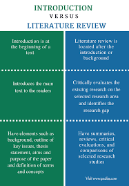 Examples of limitations of a study. Difference Between Introduction And Literature Review Comparison Of Definition Features Characteristics Thesis Writing Scientific Writing Academic Writing