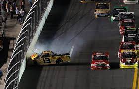 Nascar world truck series latest news, highlights, live race coverage, race results, standings, schedules, photo galleries, and driver stats. Rookie John King Survives Chaotic Ending To Win Nascar Camping World Truck Series Race At Daytona Masslive Com