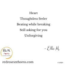 Heart Cinquain Heartbreak Poems Cinquain Cinquain Poetry