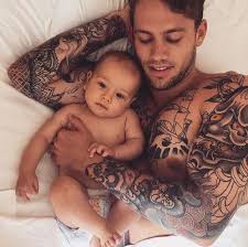 Father's are inexpressive when it comes to showcasing their love for their children. Cry Baby Ink Tattooed Dad Of The Day Question Lf The Facebook