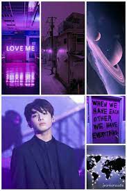🦋 sarah⁷ ♡ on twitter. Jungkook Purple Aesthetic Wallpaper