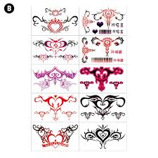 10/20pc 3d Fake Sex Womb Tattoo Stickers Female Private Parts Temporary  Waterproof Tattoos Stickers Fake Tattoos For Women Girls - Temporary Tattoos  - AliExpress