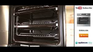 Slightly lift the rack and sliders and pull it to clear the first bracket. 600mm 60cm Electrolux Electric Wall Oven Eve611sa Reviewed By Product Expert Appliances Online Youtube
