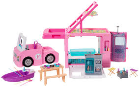 Shop accessories for your favorite ipad model. Barbie Estate 3 In 1 Dreamcamper Vehicle With Pool Truck Boat And 50 Accessories Walmart Com Walmart Com