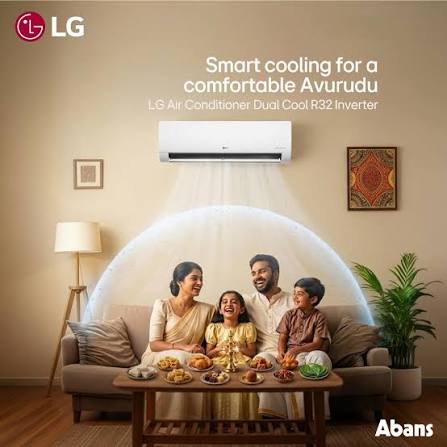 moment together. With smart cooling that adapts to your home, LG keeps  every moment just right. Life's Good. Model Name: LG 12000BTU Air  Conditioner Dual Cool R32 Inverter #LifesGood #LGAC #SmartCooling  #AvuruduMoments #