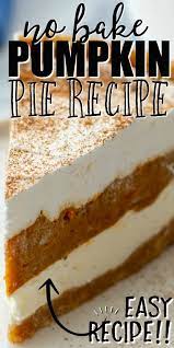 No Bake Pumpkin Pie No Bake Pumpkin Pie Baked Pumpkin Thanksgiving Food Desserts