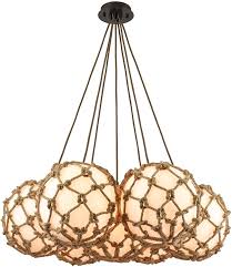 Elk 10710 7sr Coastal Inlet Oil Rubbed Bronze Multi Pendant Lighting Fixture Elk 10710 7sr