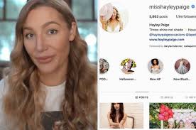 July designer hayley paige arrives at dress for success 20th anniversary gala at cipriani wall street. Hayley Page Loses Instagram Over Jlm Lawsuit