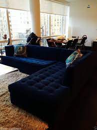 21 Different Style To Decorate Home With Blue Velvet Sofa Blue Sofas Living Room Blue Sofa Design Sofa Design