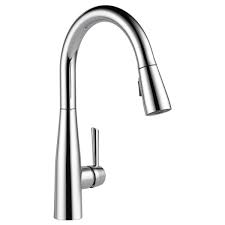 single handle pull down kitchen faucet
