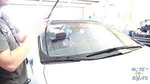 After 4 years of driving it still shows no long term problems. 2010 2015 Toyota Prius How To Replace The Front Wiper Inserts Youtube