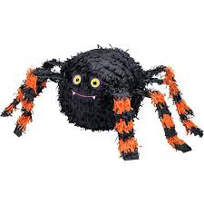 Our funny halloween costumes for pets are made with comfort and flexibility in mind, so your dog or cat will be able to participate in all your favorite festivities. Orange Black Spider Pinata Party City Halloween Pinata Halloween Party Games Halloween Games For Kids