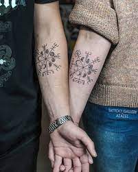 Vegvisir Couple Tattoos Tattoo Ideas And Inspiration Viking Tattoos Mini Tattoos Norse Tattoo Norse Tattoo Viking Tattoos Tattoos