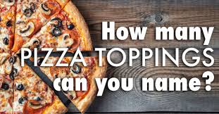 This is perfect if you are playing on your own or are reading out loud the questions to your friends. How Many Pizza Toppings Can You Name